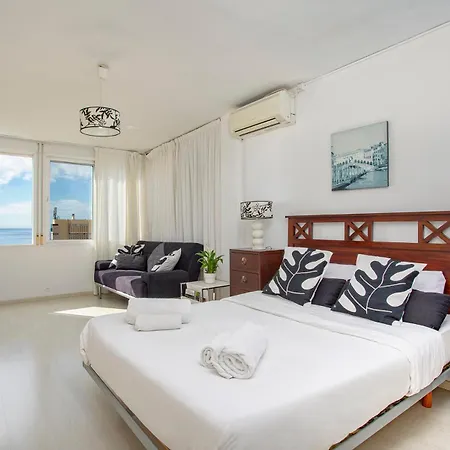 Apartamento Playamar Flat In The With Pool, Tennis And Paddle Court, Gardens *