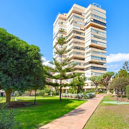 Playamar Flat In The With Pool, Tennis And Paddle Court, Gardens Apartamento *